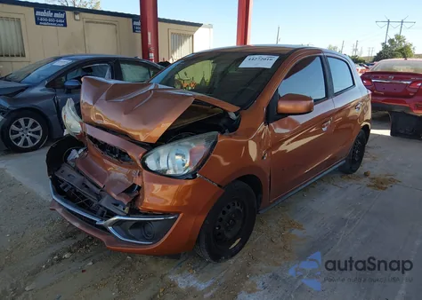 2018 Mitsubishi Mirage Es from USA, damaged, VIN ML32A3HJ9JH003716
